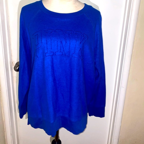 Pink brand sweatshirt, soft, medium - Picture 1 of 3